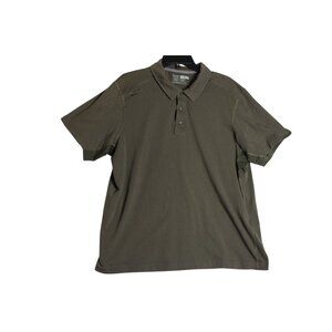 5.11 Tactical Green Snap Performance Polo Shirt Mens XL